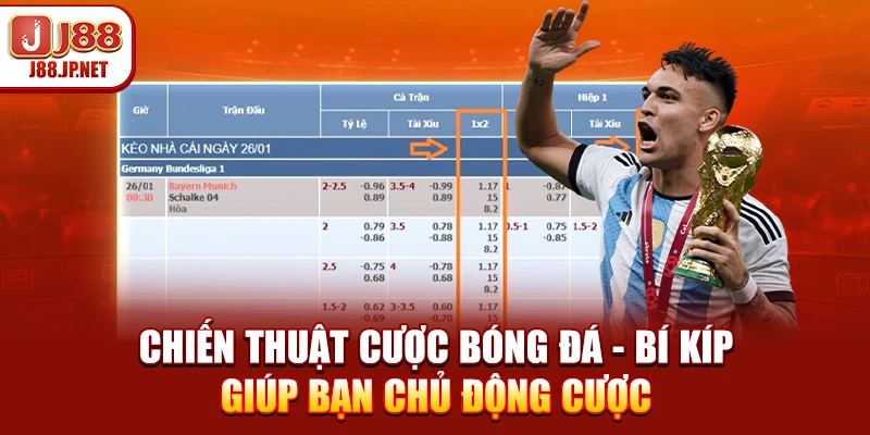 Chiến Thuật Cược Bóng Đá - Bí Kíp Giúp Bạn Chủ Động Cược