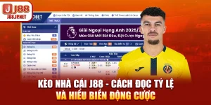 Kèo Nhà Cái J88 - Cách Đọc Tỷ Lệ Và Hiểu Biến Động Cược