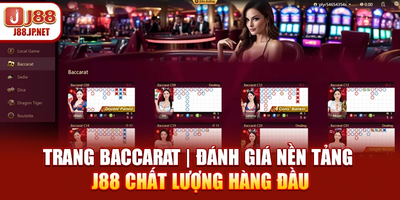 Trang Baccarat Uy Tín | Đánh Giá Nền Tảng J88 Chất Lượng Hàng Đầu
