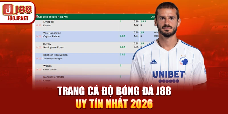 Trang cá độ bóng đá J88 uy tín nhất 2026